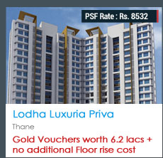 Lodha Luxuria Priva in Thane Mumbai
Thane(W)/Mumbai