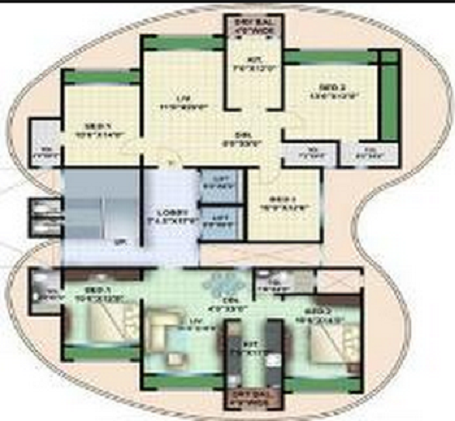 Residential Multistorey Apartment for Sale in Manish Nagar, C.H.S Ltd, Four Bungalows , Andheri-West, Mumbai