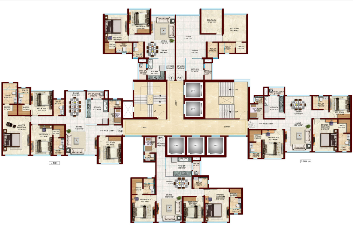 Residential Multistorey Apartment for Sale in White City, Akurli Road, Lokhandwala Complex , Kandivali-West, Mumbai