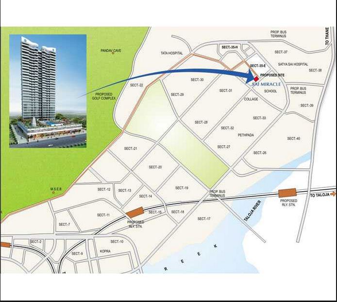 Residential Multistorey Apartment for Sale in Plot No 16, Sector 35 , Kharghar-West, Mumbai