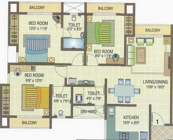 Residential Multistorey Apartment for Sale in Near Sagarli Goan, Kalyan-Shill Phata road , Dombivli-West, Mumbai
