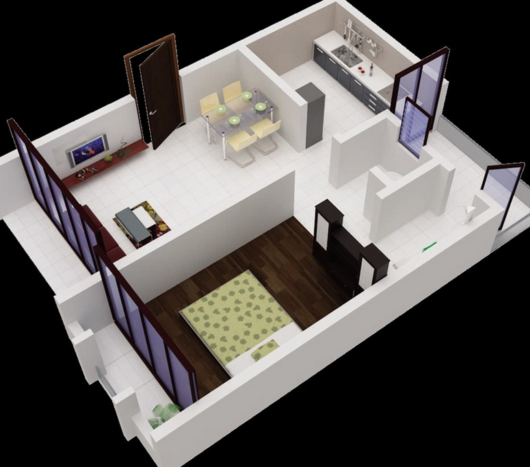 Residential Multistorey Apartment for Sale in Plot No. 3, Rajiji Path, Ramnagar , Dombivli-West, Mumbai