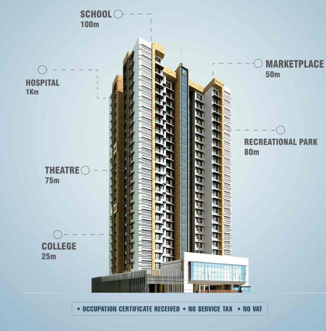 Residential Multistorey Apartment for Sale in Thakur Shyamnarayan Marg, Behind Samta Nagar W. E Highway, Thakur Village , Kandivali-West, Mumbai