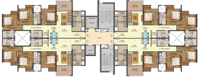 Residential Multistorey Apartment for Sale in Near Lodha Experia Mall , Dombivli-West, Mumbai