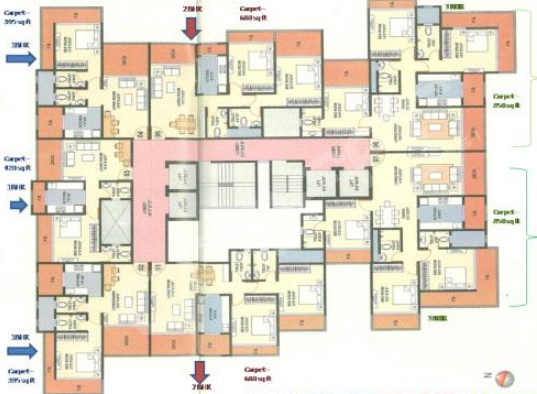 Residential Multistorey Apartment for Sale in Kadamwadi, Off Marol , Andheri-West, Mumbai