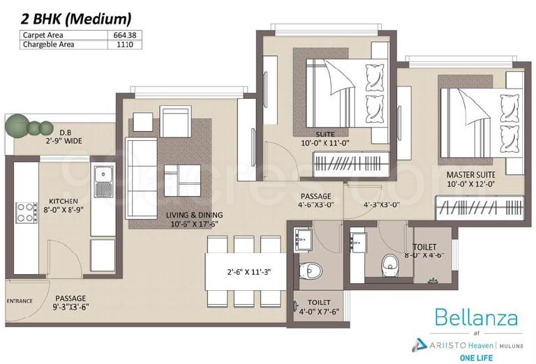 Residential Multistorey Apartment for Sale in Ariisto Realtors Ariisto Heaven Mulund , Mulund-West, Mumbai