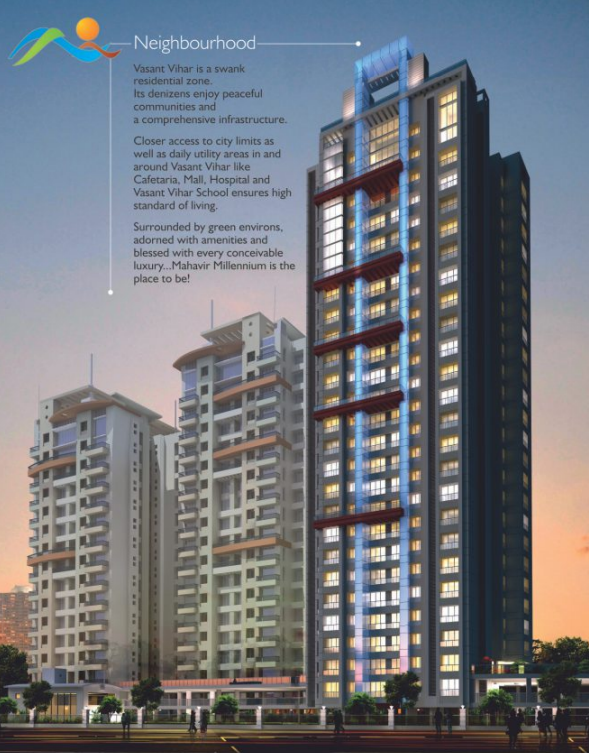 Residential Multistorey Apartment for Sale in Vasant Vihar, Off Pokhran Road No. 2 , Thane-West, Mumbai