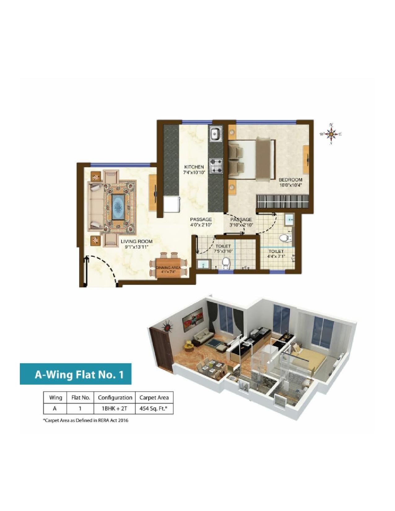 Residential Multistorey Apartment for Sale in Pahadi School Rd.1  Jayprakash Nagar , Goregaon-West, Mumbai