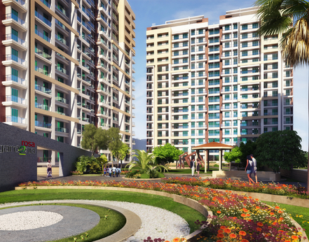 Residential Multistorey Apartment for Sale in Rosa Gardenia, Kasarvadvali, Ghodbunder Road Behind Hypercity Mall., Thane-West, Mumbai