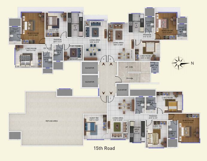 Residential Multistorey Apartment for Sale in 15th Road, Near Bru World Cafe, , Bandra-West, Mumbai
