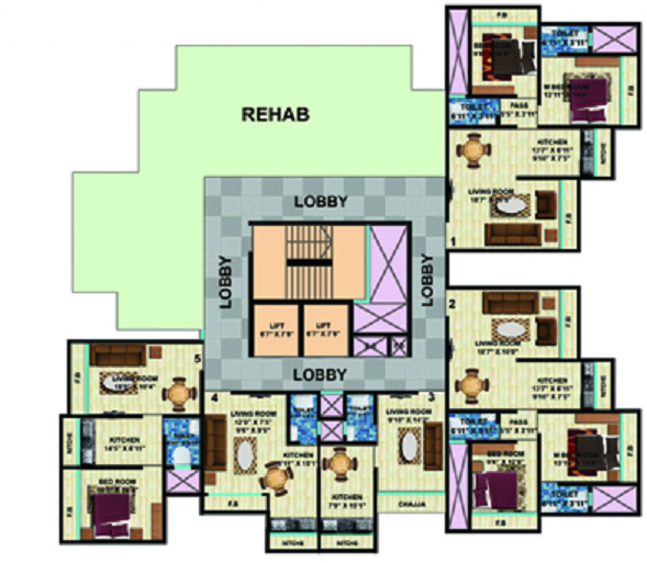 Residential Multistorey Apartment for Sale in Sahakar Market, Pant Nagar , Ghatkopar-West, Mumbai