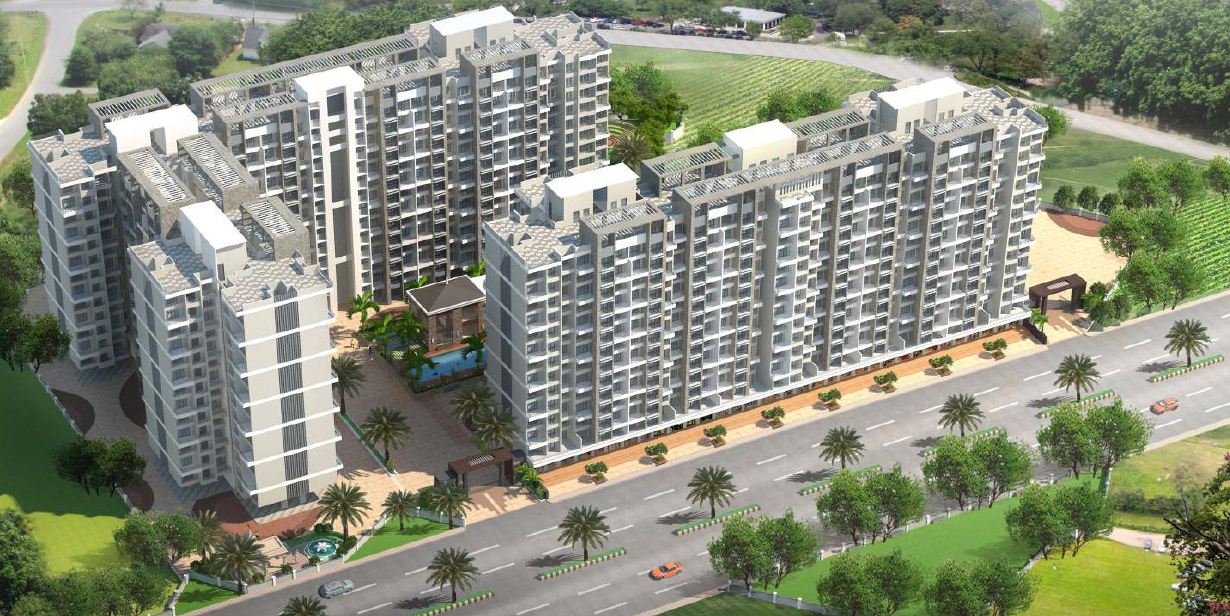 Residential Multistorey Apartment for Sale in Konark Solitaire 25/22, 26/1, Near KDMC (A) Ward Office, Vadavali-Ambivali W. , Kalyan-West, Mumbai