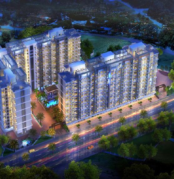 Residential Multistorey Apartment for Sale in Konark Solitaire 25/22, 26/1, Near KDMC (A) Ward Office, Vadavali-Ambivali W. , Kalyan-West, Mumbai