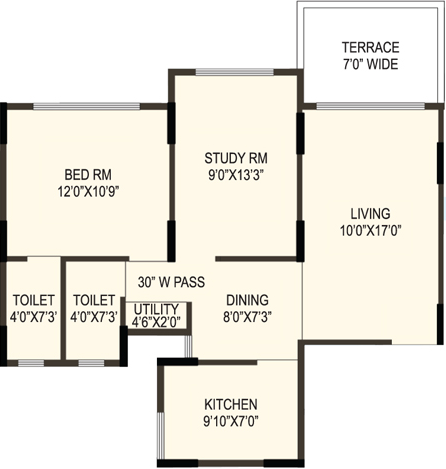 Residential Multistorey Apartment for Sale in Plot No. 417/418, Takka , Panvel-West, Mumbai