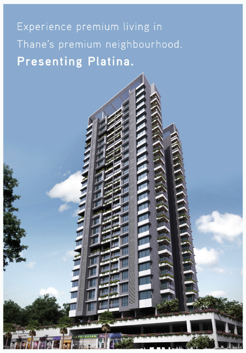 Residential Multistorey Apartment for Sale in Platina Opp. Bayer, Kolshet Road, Kapurbawadi, , Thane-West, Mumbai