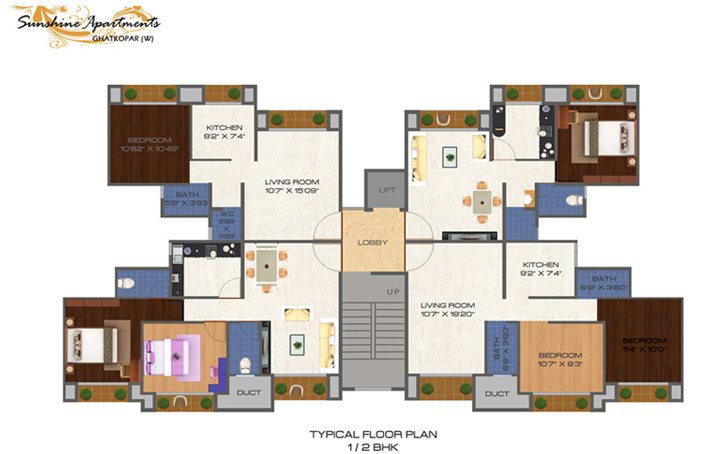 Residential Multistorey Apartment for Sale in Chirag Nagar , Ghatkopar-West, Mumbai
