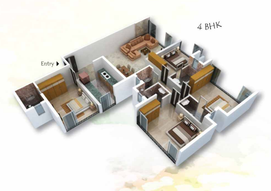 Residential Multistorey Apartment for Sale in Opposite Jain Temple, LBS Marg , Bhandup-West, Mumbai
