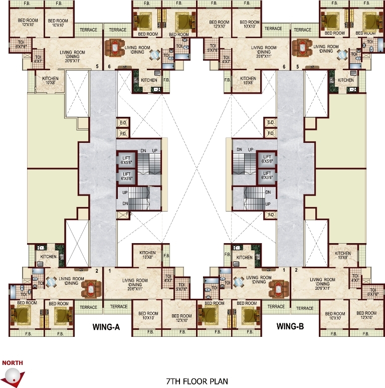 Residential Multistorey Apartment for Sale in Plot No-166-167, Sector-2 , Ulwe-West, Mumbai