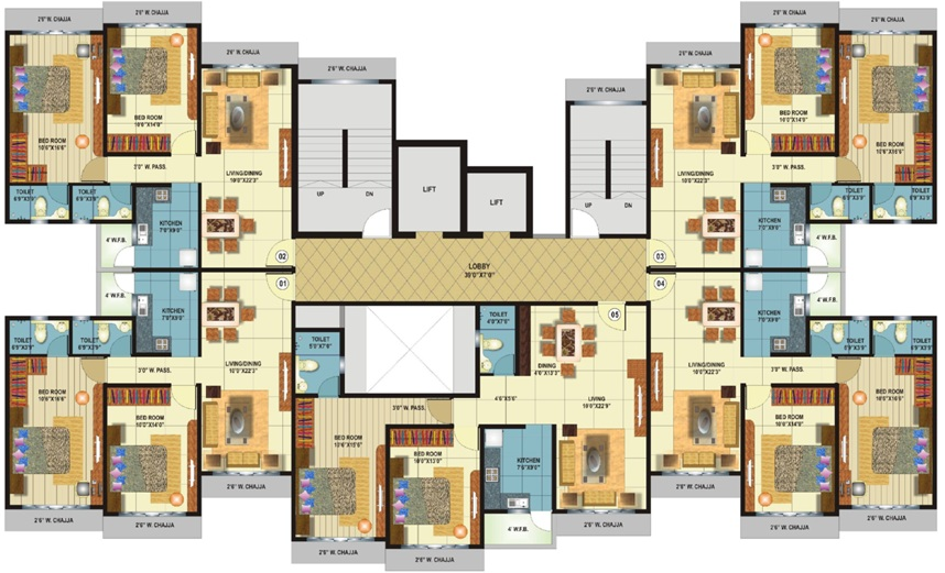 Residential Multistorey Apartment for Sale in Sai Jai Bhawani, Bld. No. 16, D. N. Nagar , Andheri-West, Mumbai