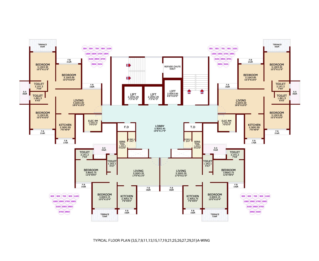 Residential Multistorey Apartment for Sale in PLOT NO. - 24 & 25 , SECTOR-8, , Ghansoli-West, Mumbai