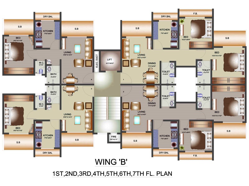 Residential Multistorey Apartment for Sale in S No. 28, Church Road Rameshwadi , Badlapur-West, Mumbai